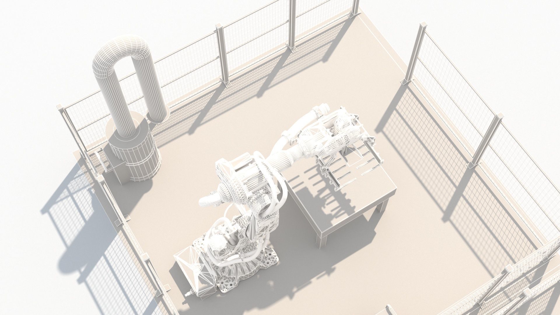 Robotic Automated Welding Workstation 3D model_17