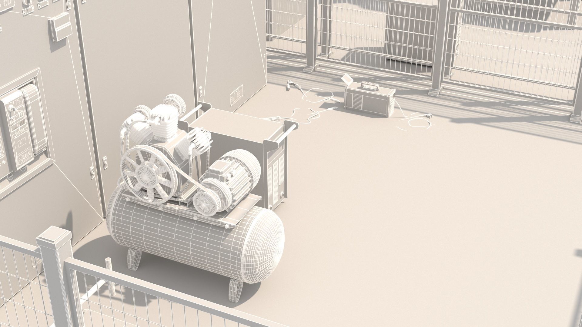 Robotic Automated Welding Workstation 3D model_18