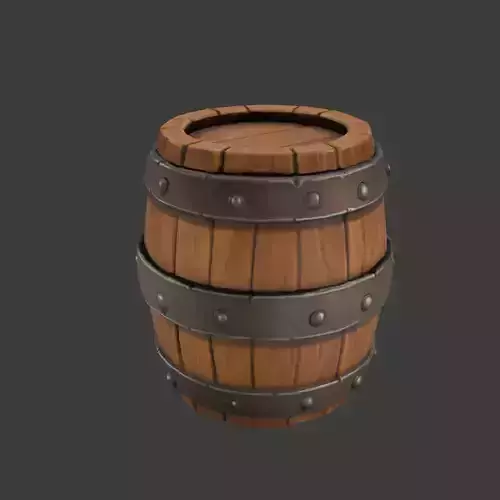 Barrel of Adventure 3D model
