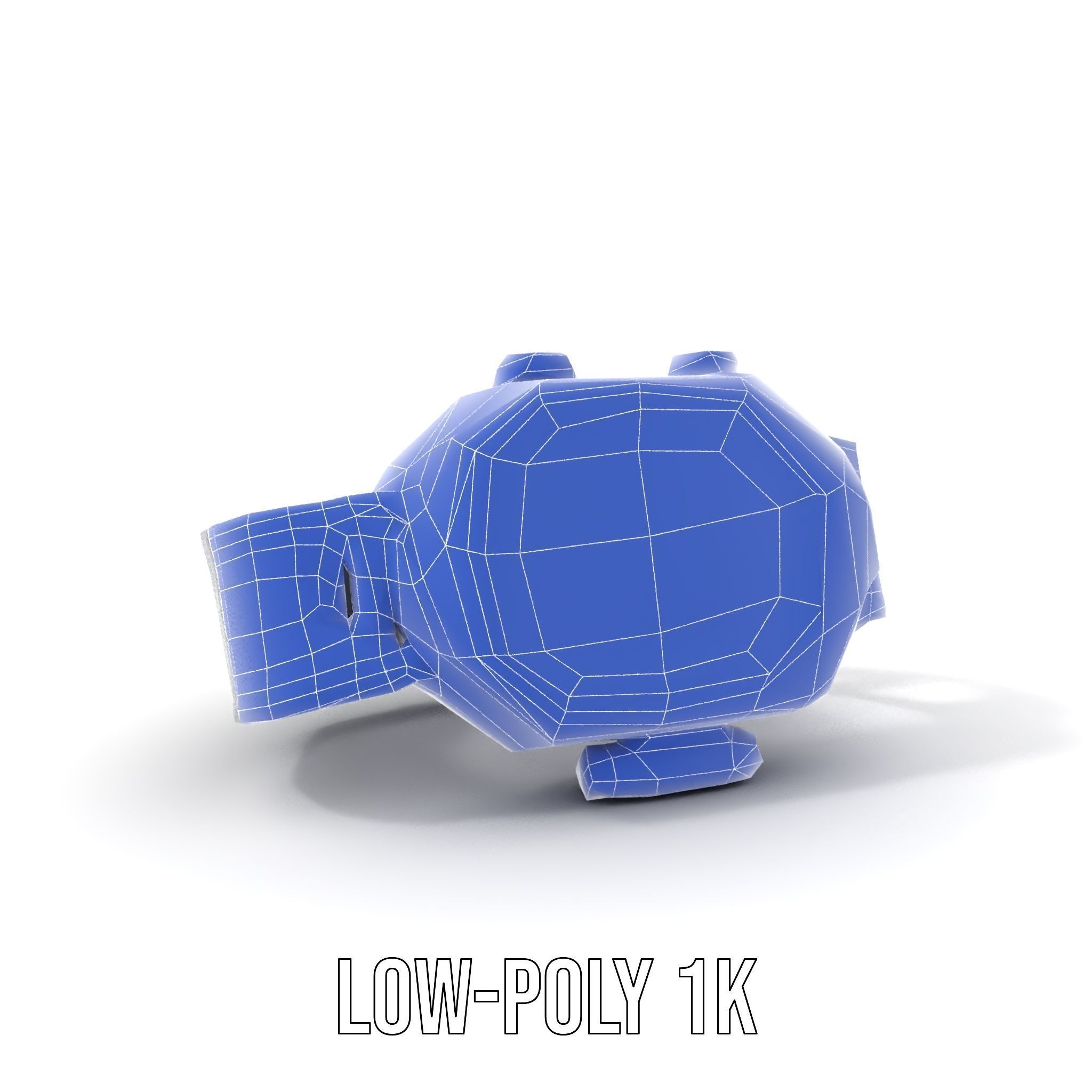 Futuristic Tactical Wristwatch Model Pack Low-poly 3D model_7