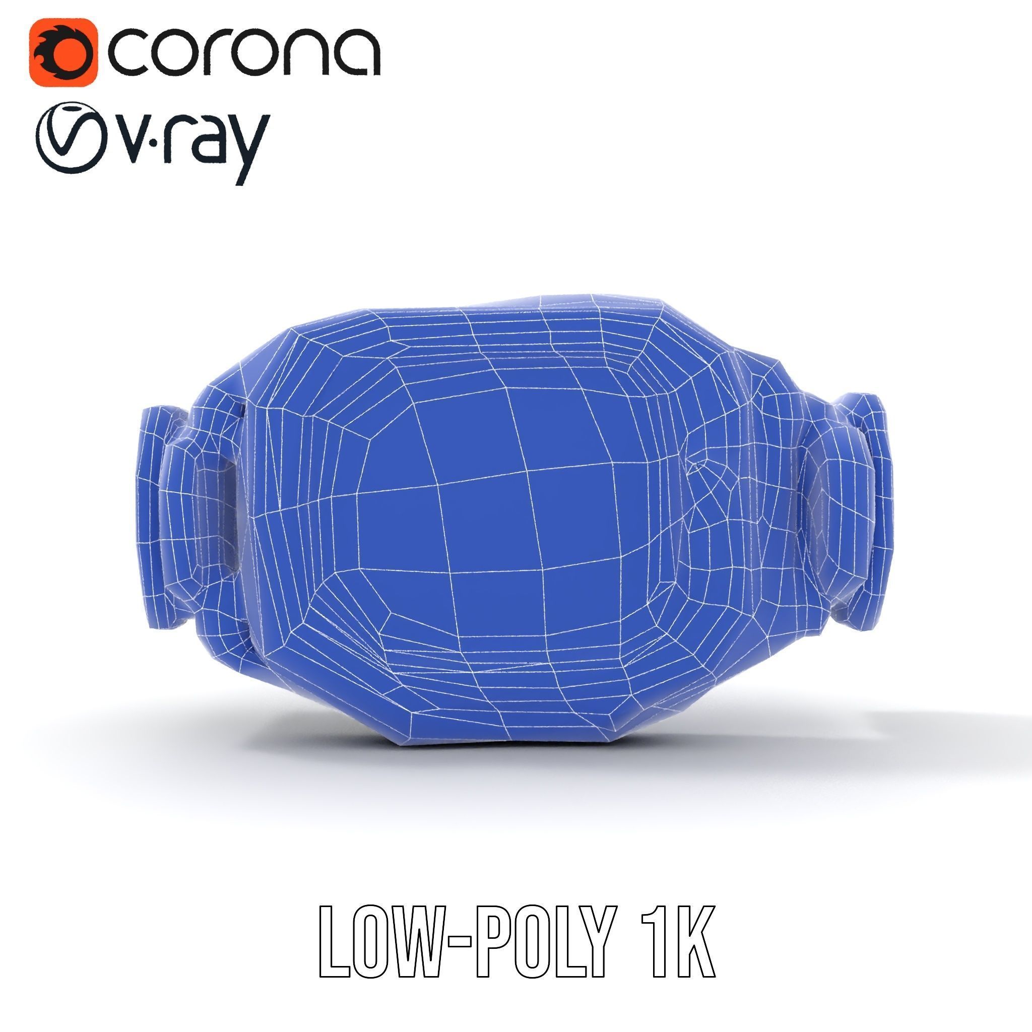 Futuristic Digital Wristwatch Model Pack Low-poly 3D model_25