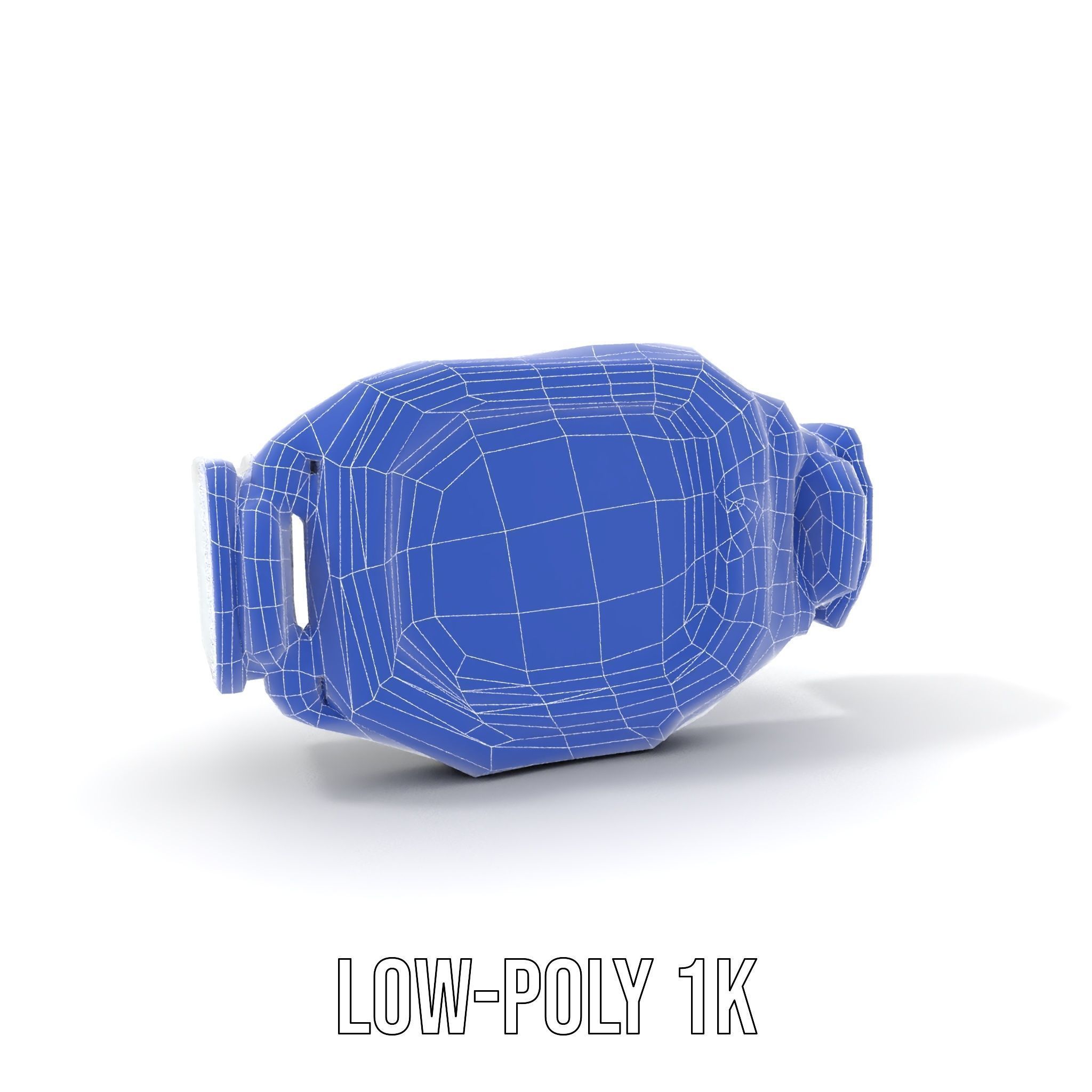 Futuristic Digital Wristwatch Model Pack Low-poly 3D model_22