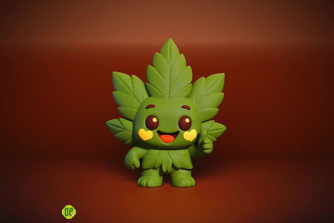 Mr Weedy Multicolor Ready 4 to 5 colors Free 3D print model