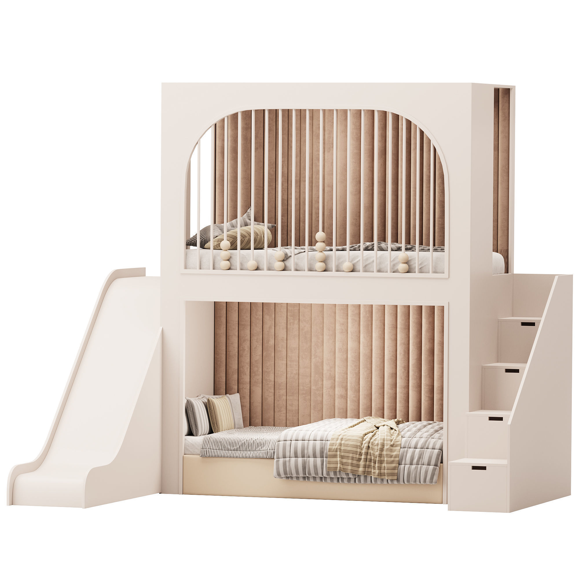Childrens bunk bed 43 3D model_12