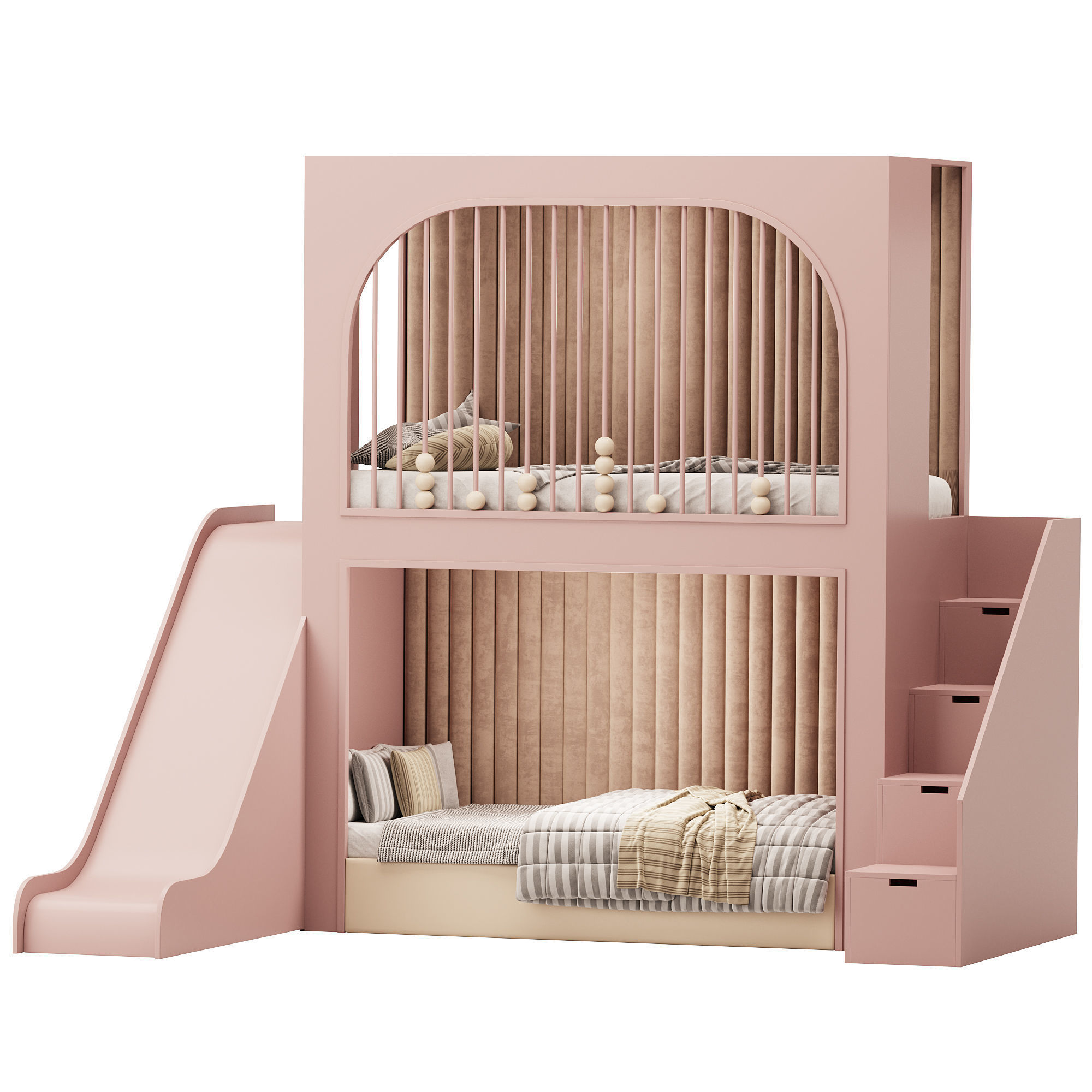 Childrens bunk bed 43 3D model_11