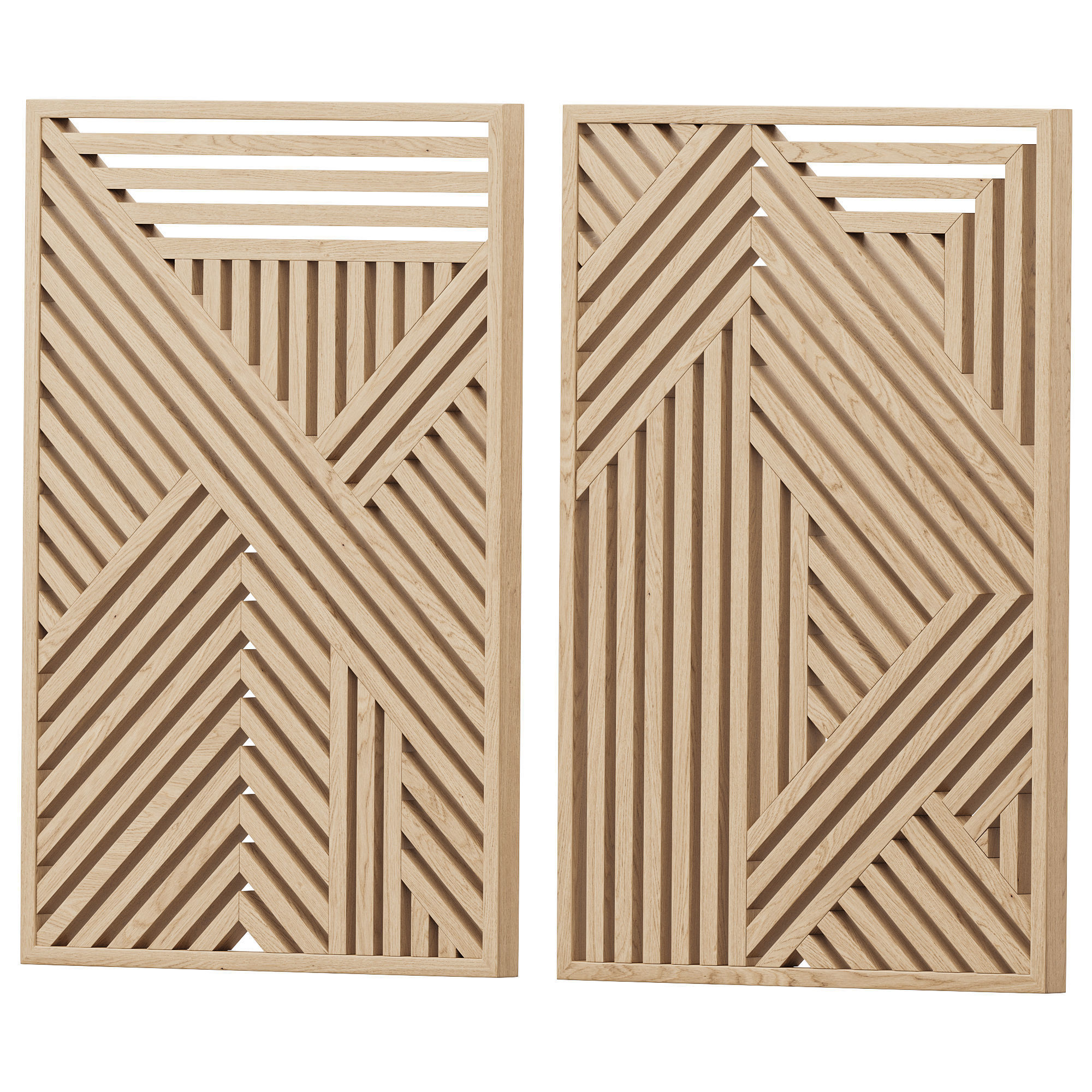 Decor Wall Art 2 3D model_5