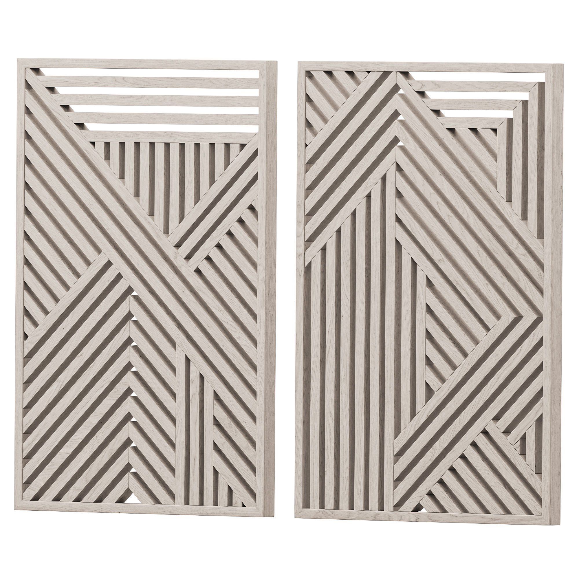 Decor Wall Art 2 3D model_4