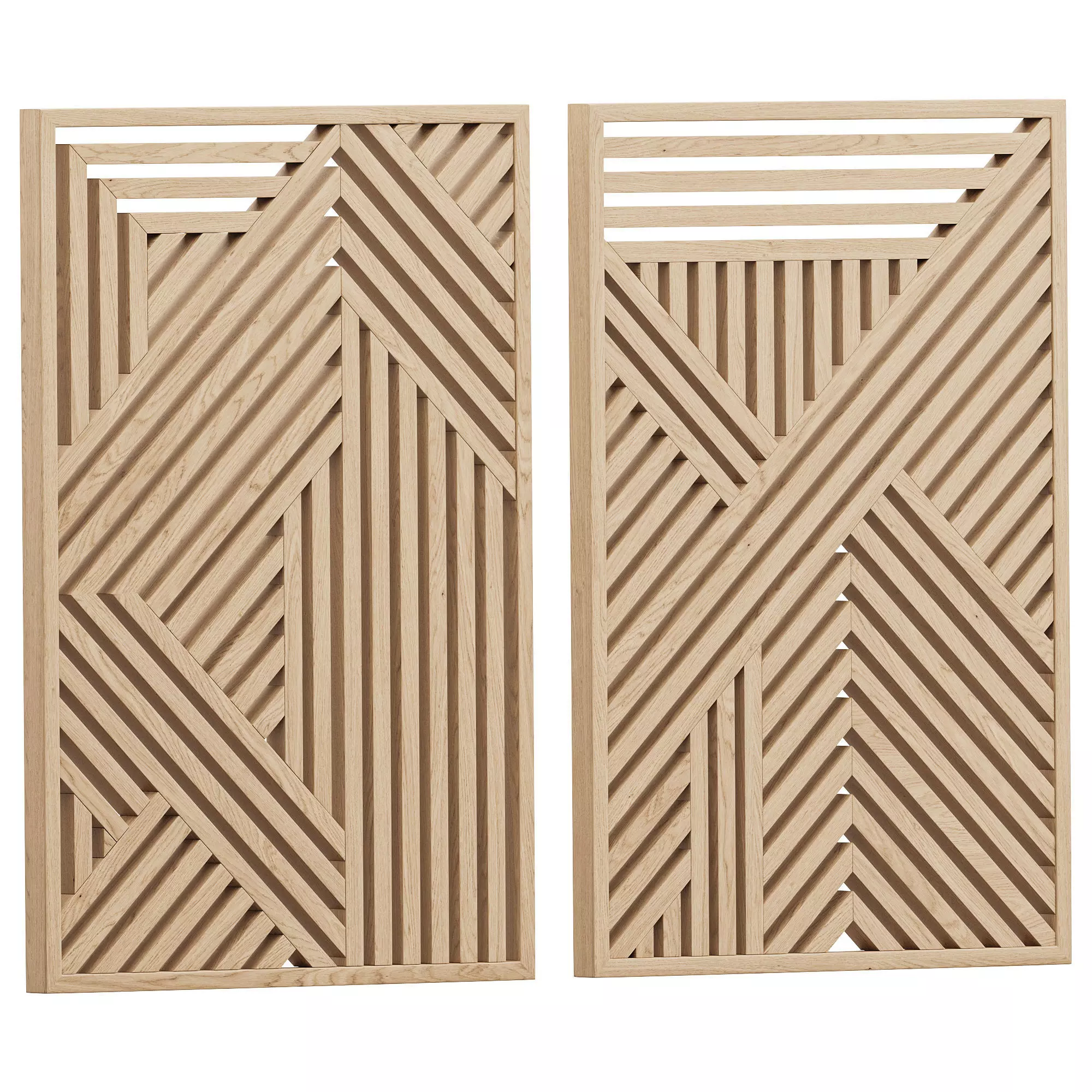 Decor Wall Art 2 3D model_0