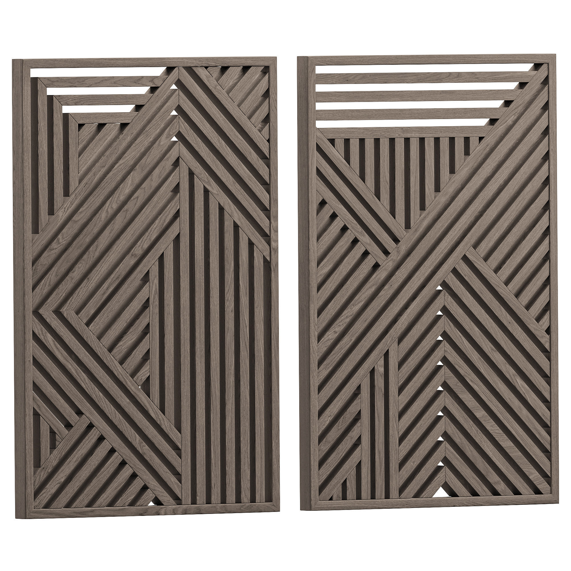 Decor Wall Art 2 3D model_2