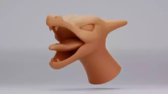 Charizard Head 3D print model