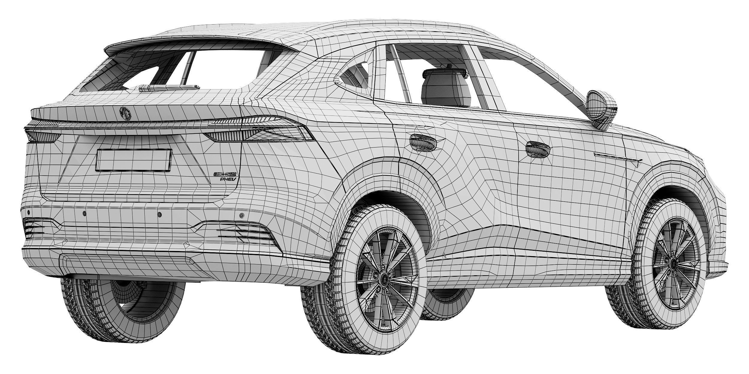 MG HS 2025 3D model_16