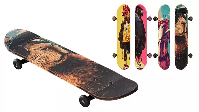 Skateboard set 01