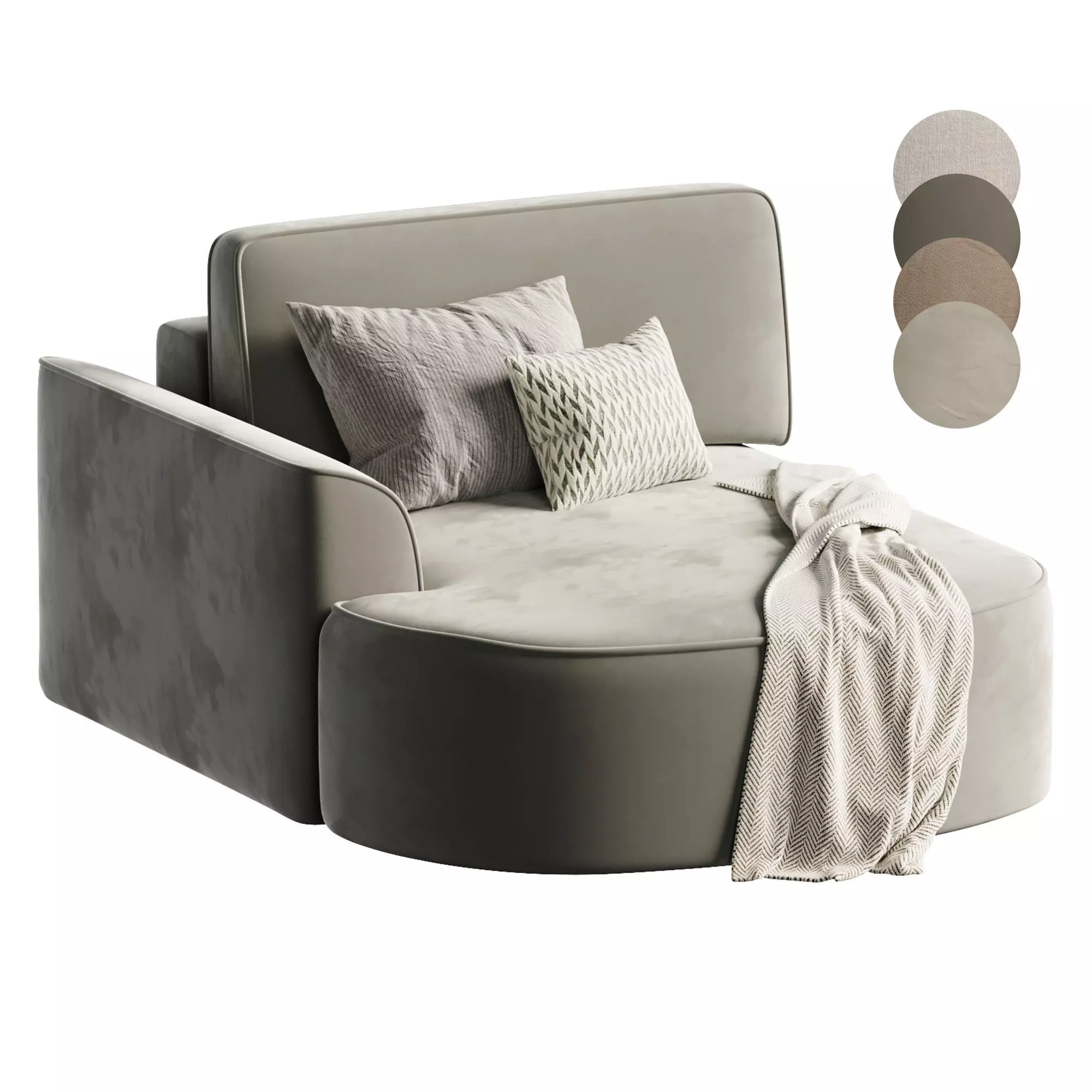 Canape Space M 3D model