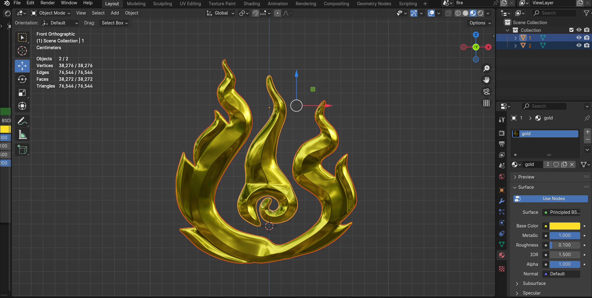 3D Objects fire Texture_5