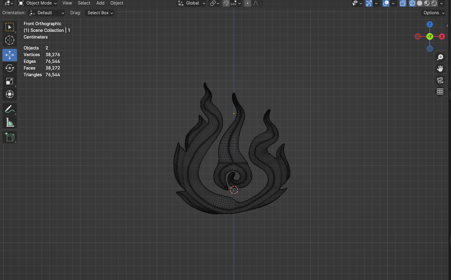 3D Objects fire Texture_2