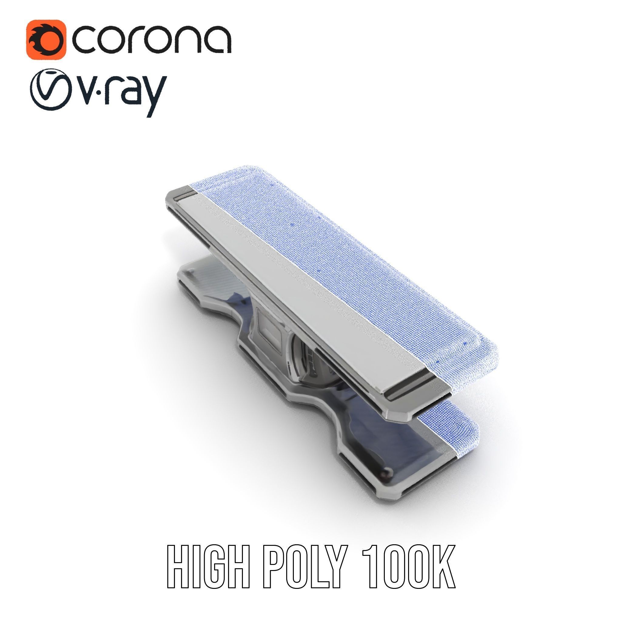 Futuristic Control Console model pack with hightech features Low-poly 3D model_29