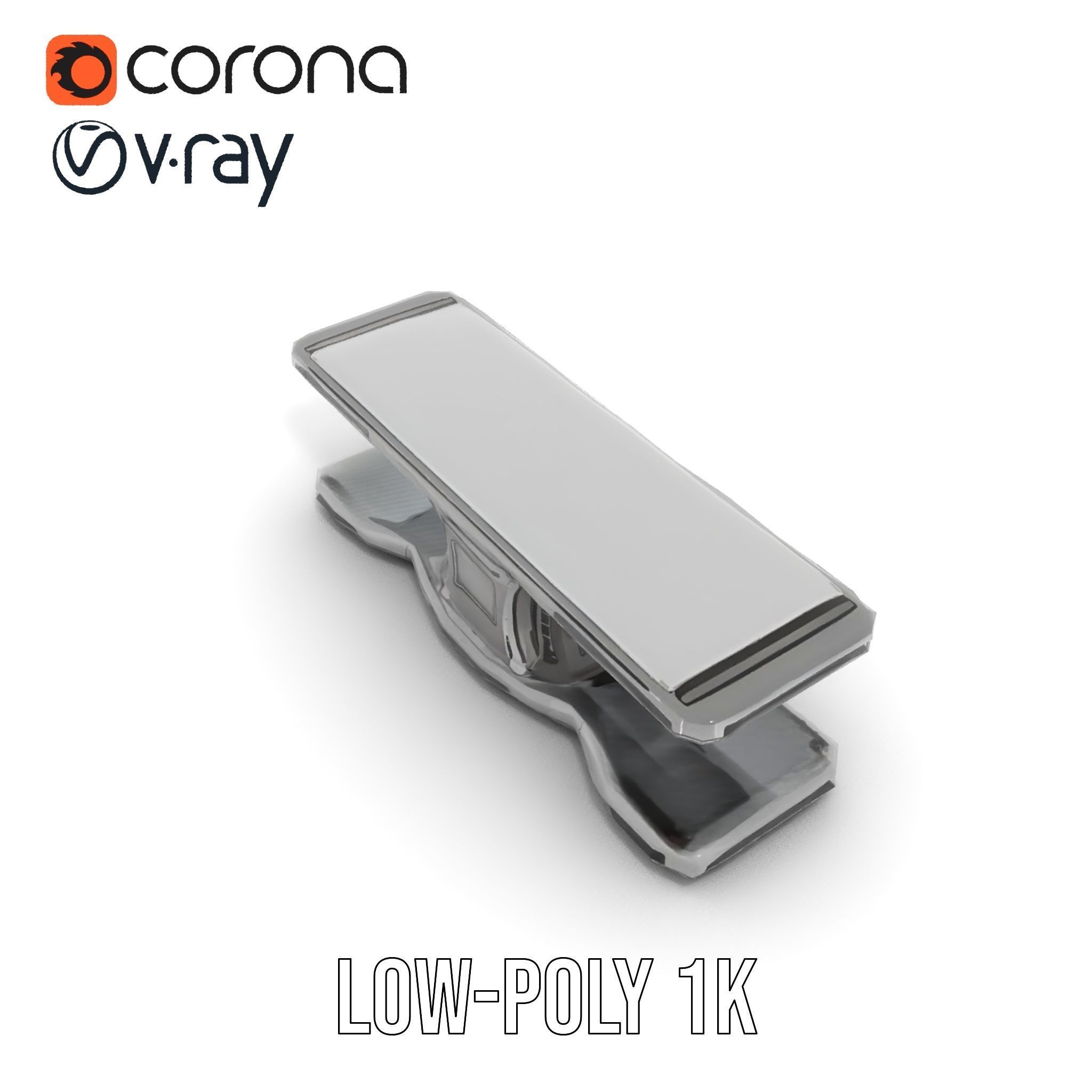 Futuristic Control Console model pack with hightech features Low-poly 3D model_9