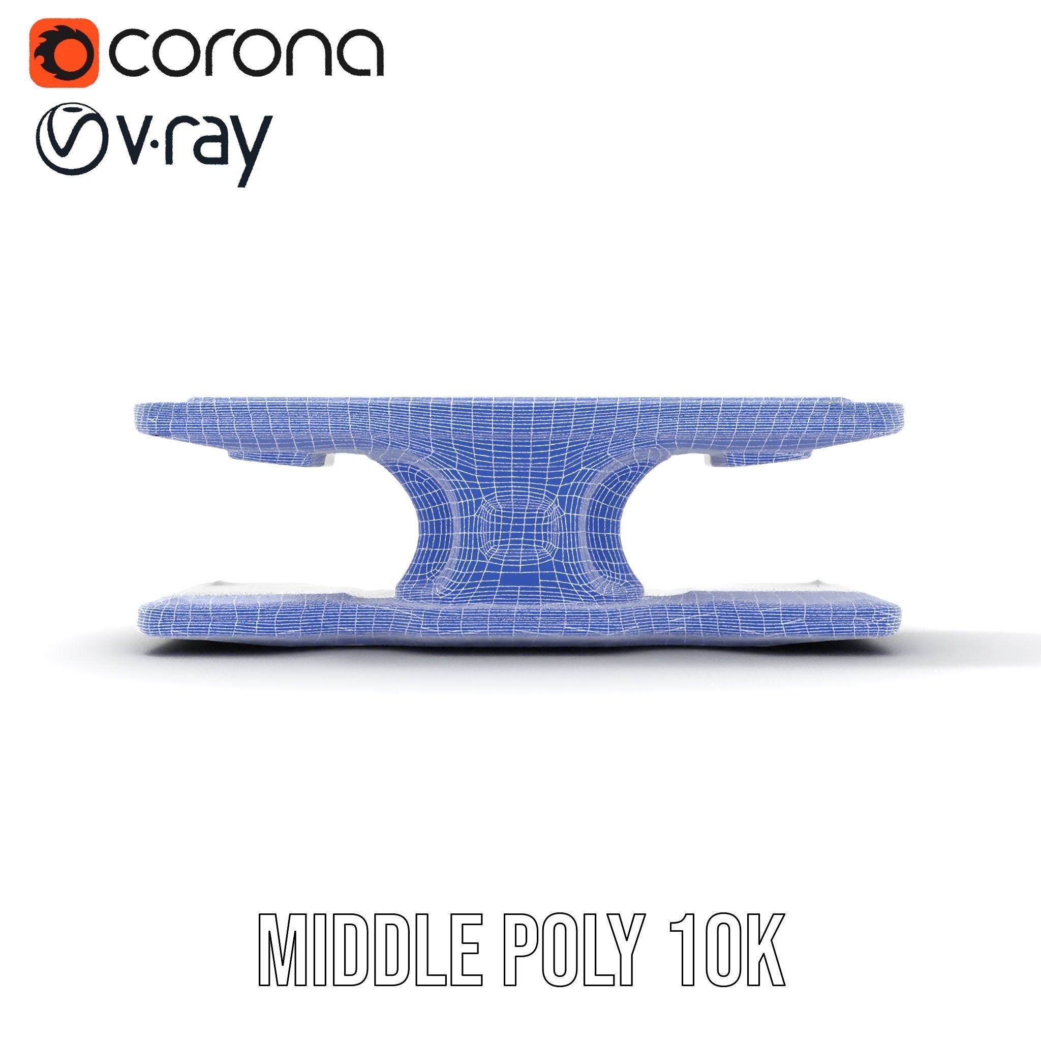 Futuristic Control Console model pack with hightech features Low-poly 3D model_27