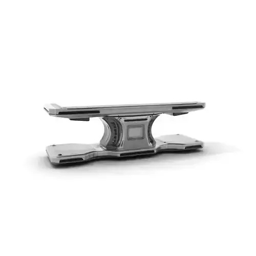 Futuristic Control Console model pack with hightech features Low-poly 3D model
