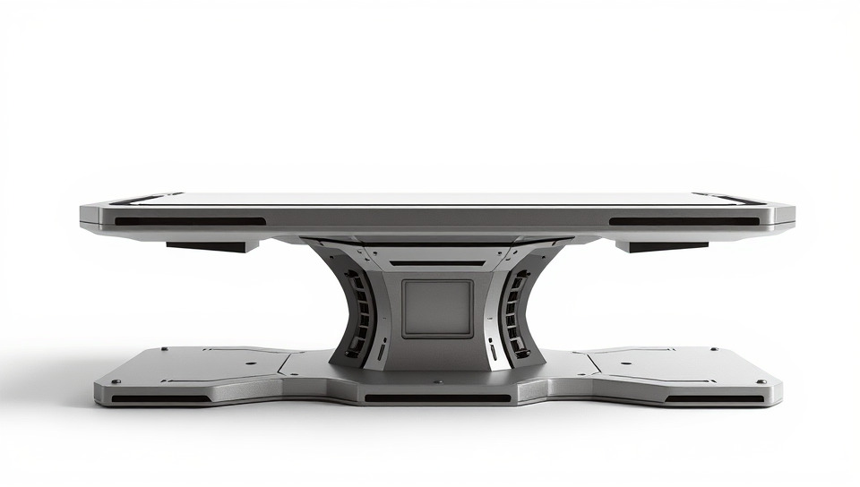 Futuristic Control Console model pack with hightech features Low-poly 3D model_2