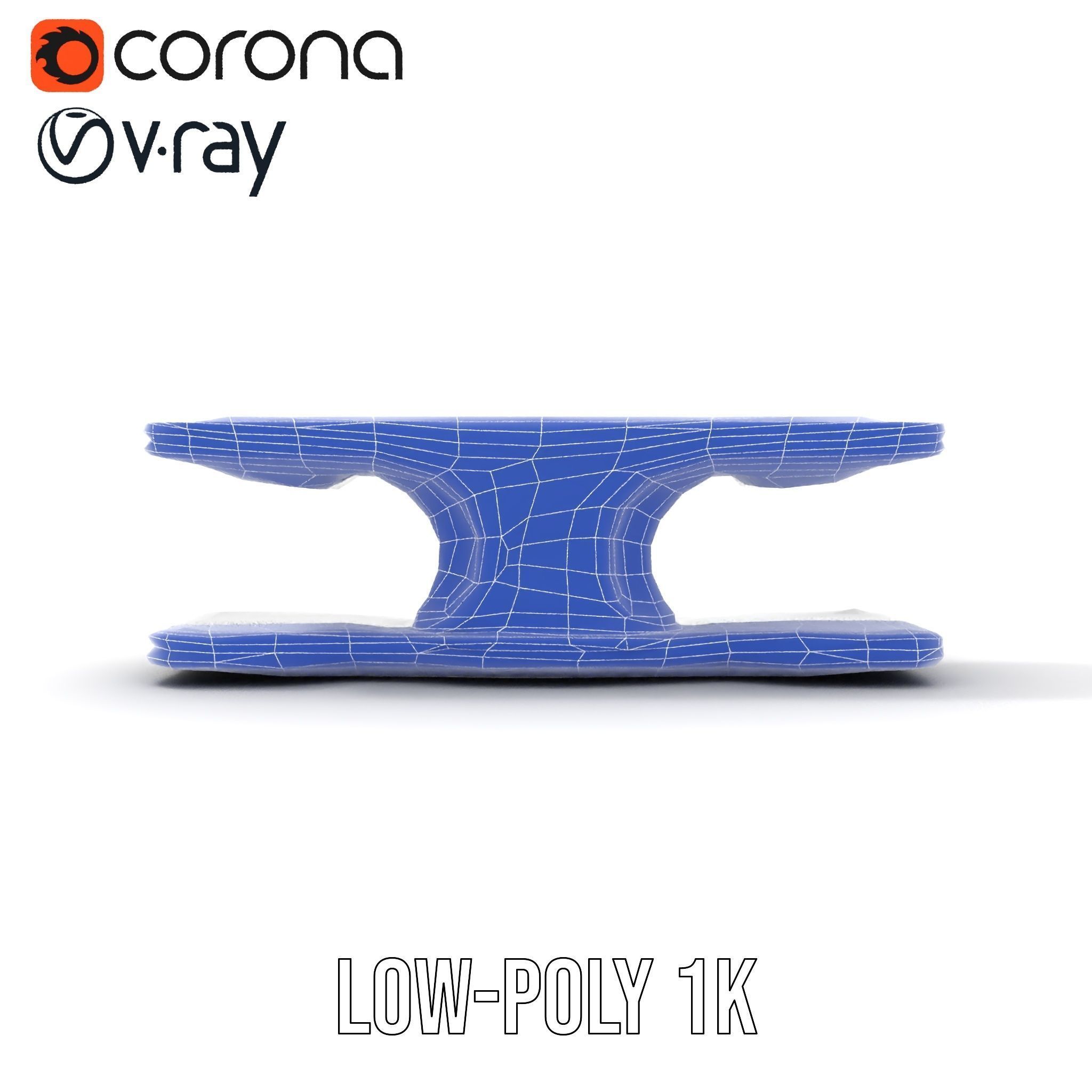 Futuristic Control Console model pack with hightech features Low-poly 3D model_28