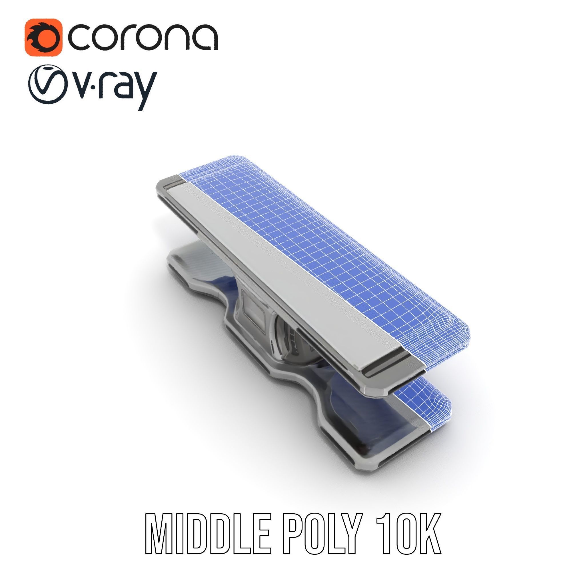 Futuristic Control Console model pack with hightech features Low-poly 3D model_24