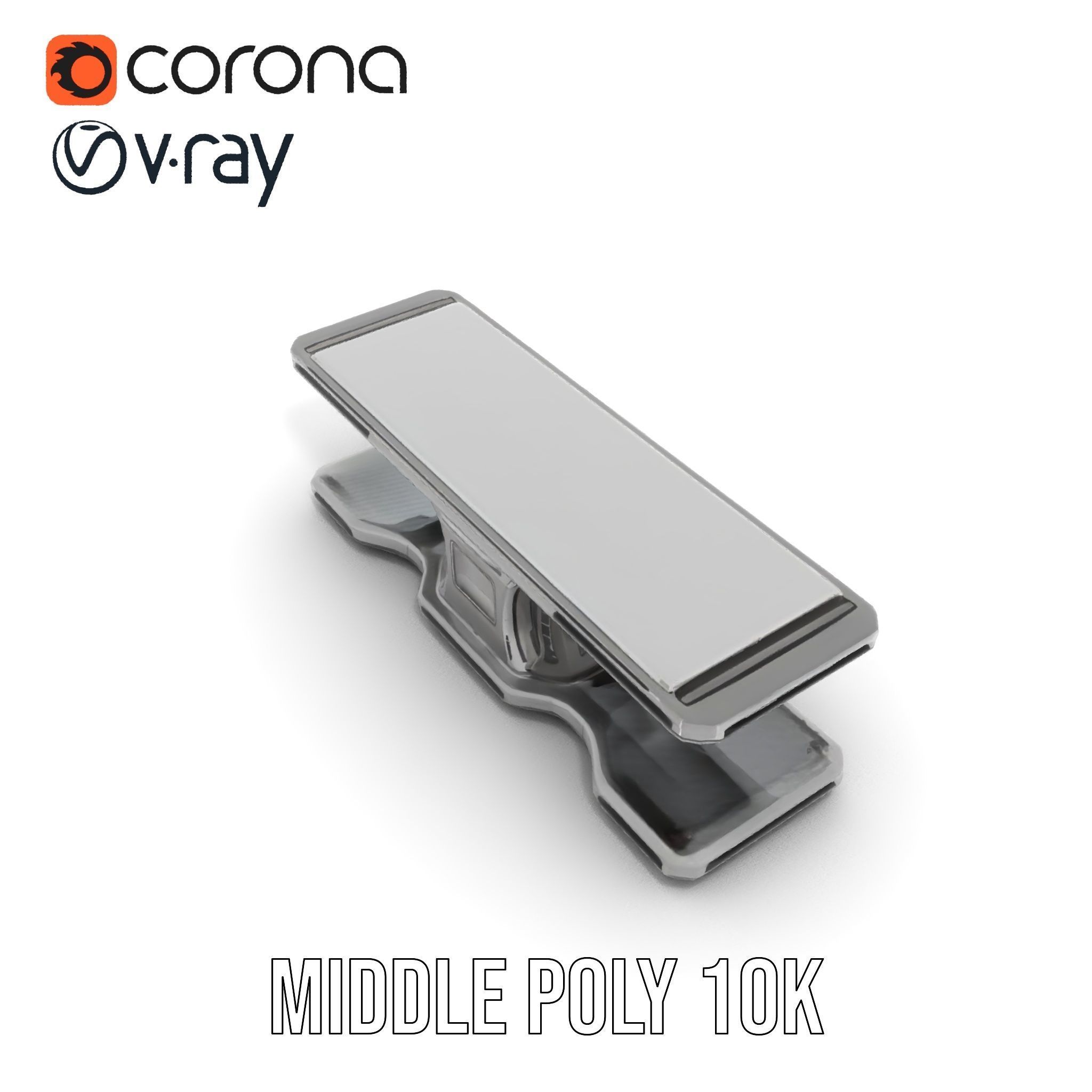 Futuristic Control Console model pack with hightech features Low-poly 3D model_11