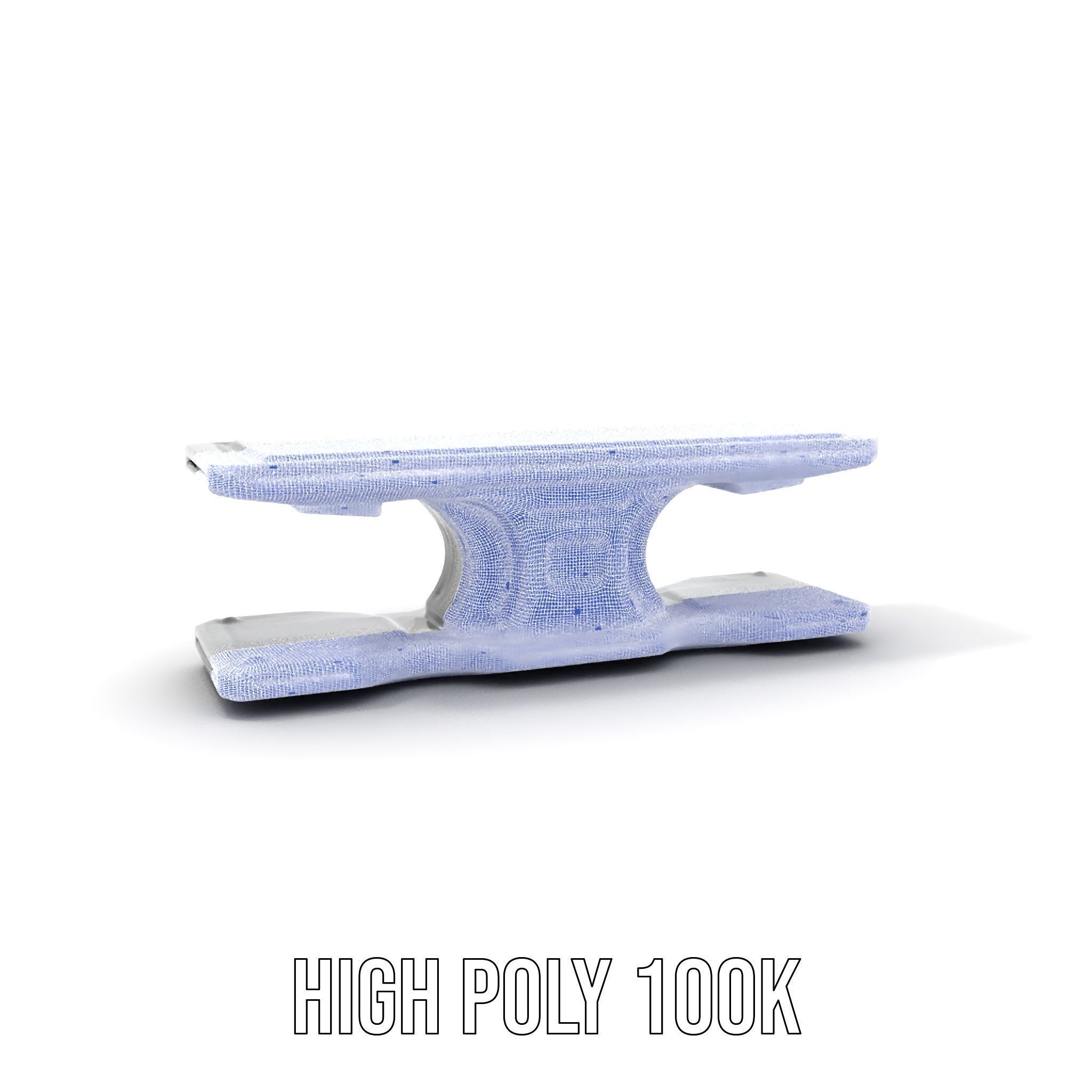 Futuristic Control Console model pack with hightech features Low-poly 3D model_4