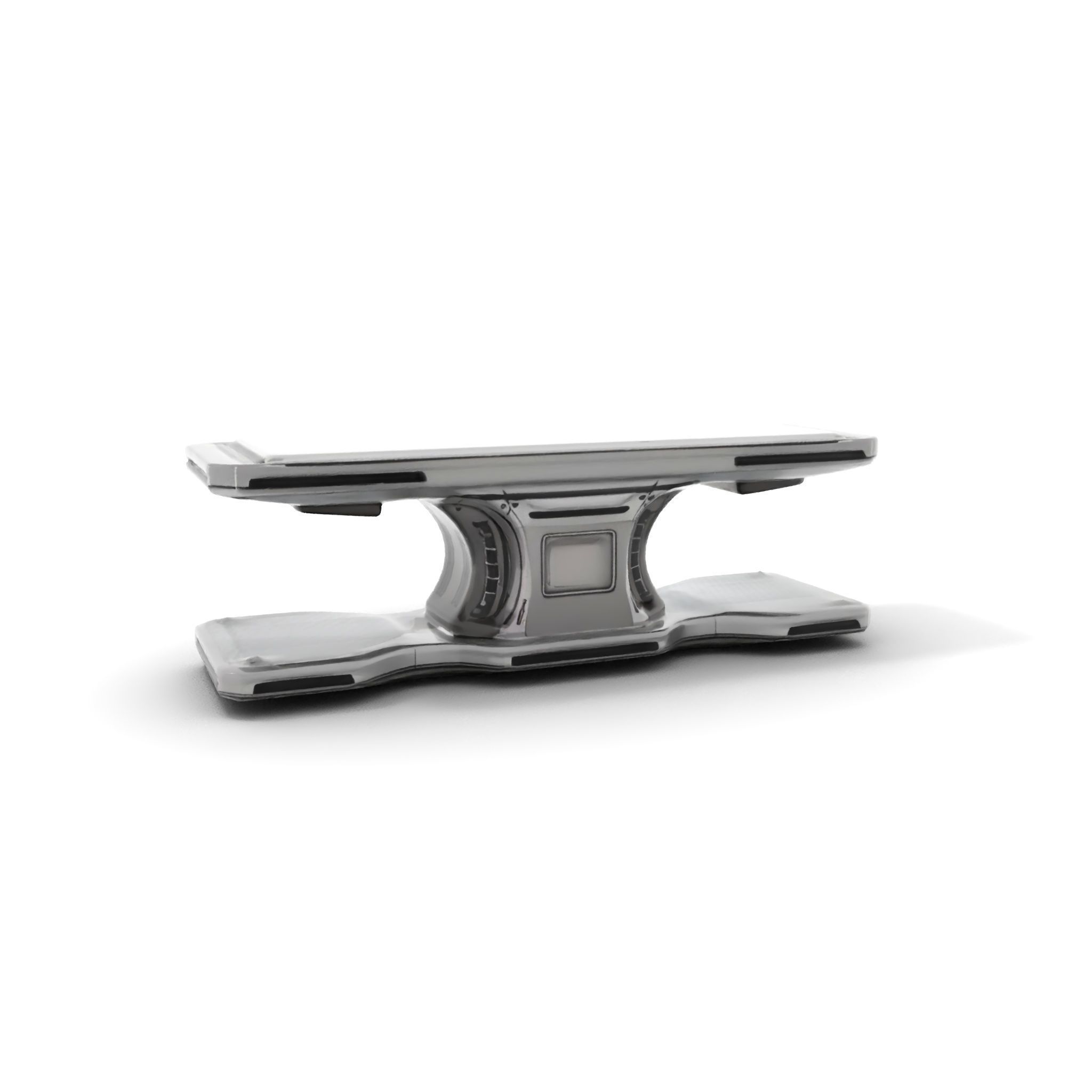 Futuristic Control Console model pack with hightech features Low-poly 3D model_6