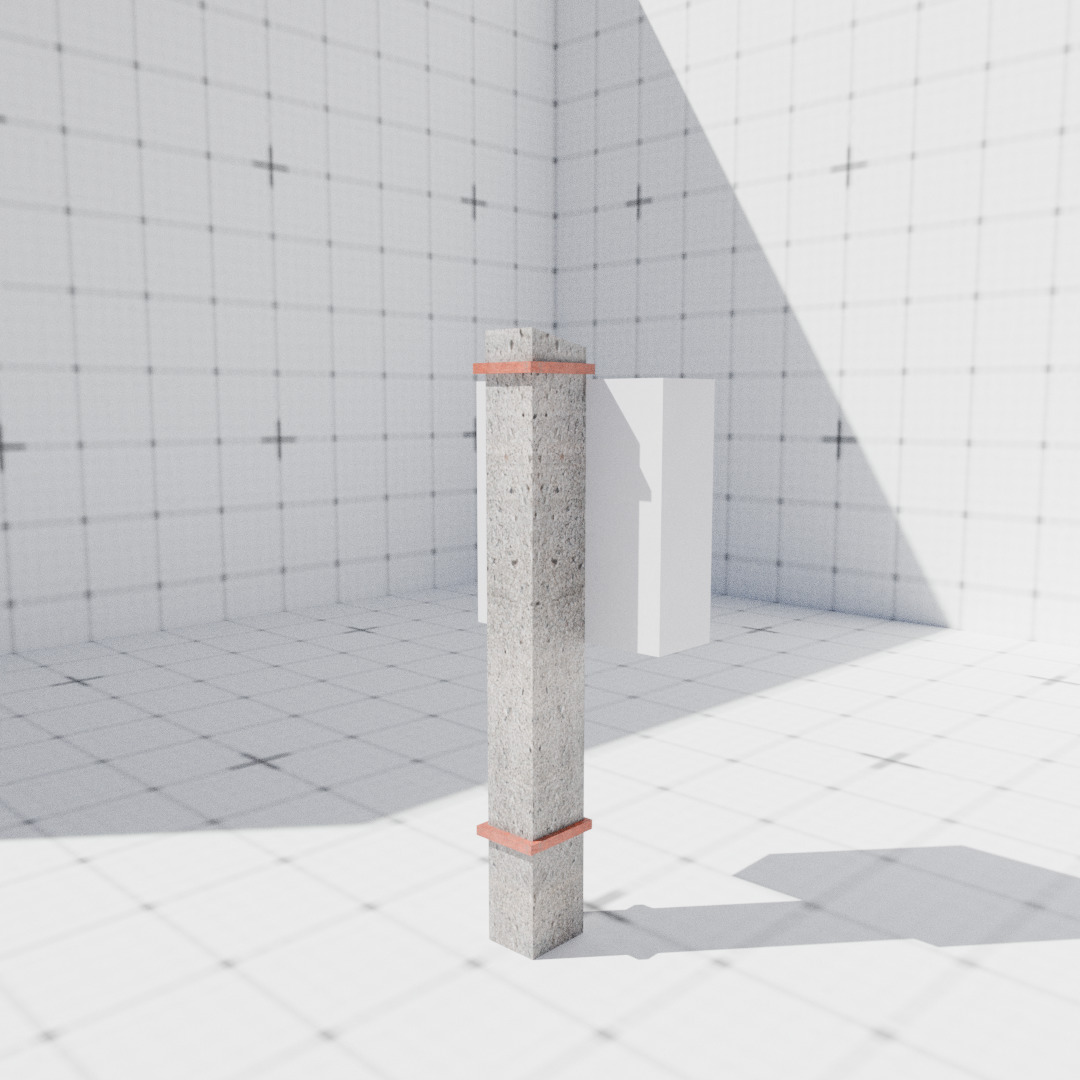 Russian electrical panel in mud Free low-poly 3D model_1