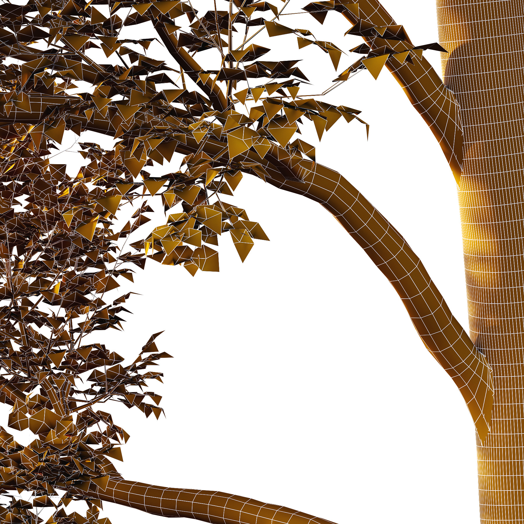 Alder Tree 05 3D model_3