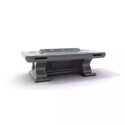 Futuristic Control Desk model pack with PBR Textures Low-poly 3D model