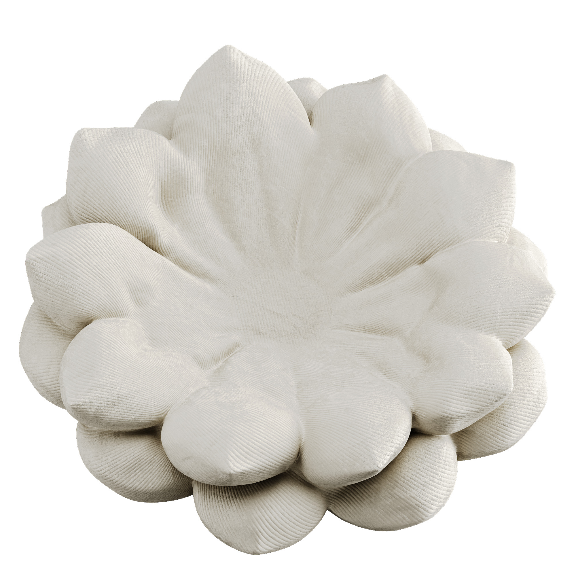 Bean Bag Low-poly 3D model_55