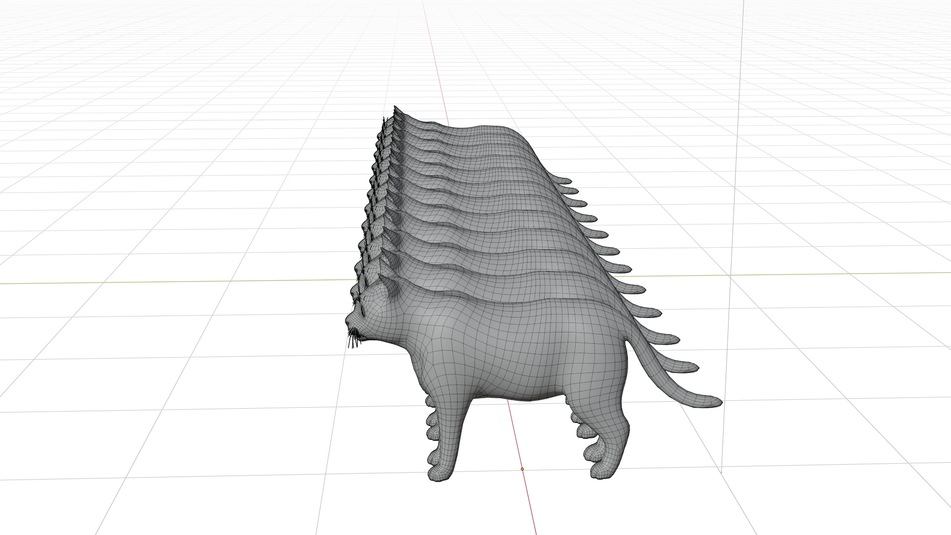 Cats Pack Low-poly 3D model_10