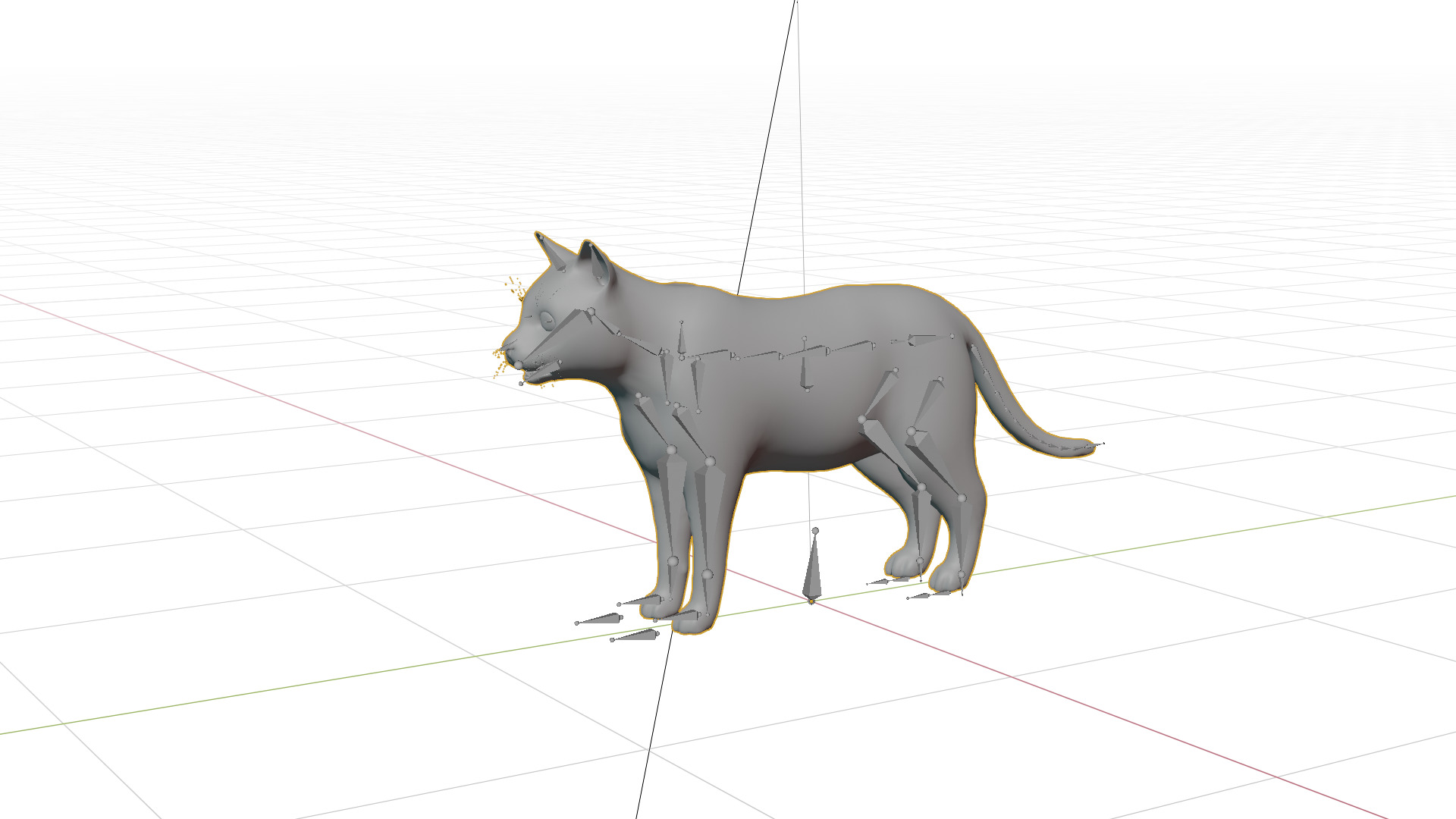 Cats Pack Low-poly 3D model_15