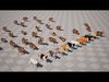 Cats Pack Low-poly 3D model_1