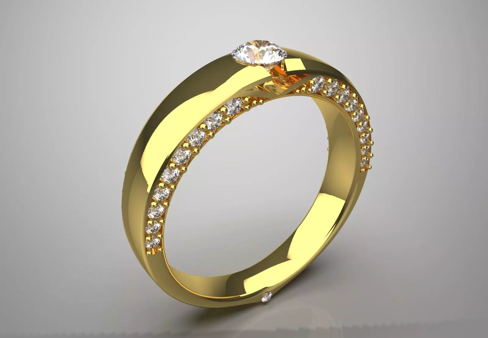 jewelry ring jr00172 3D print model