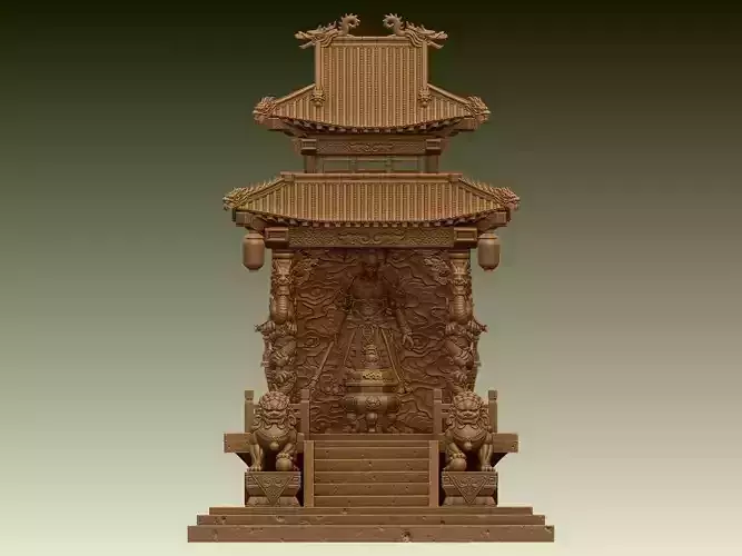Wukong Temple Diorama