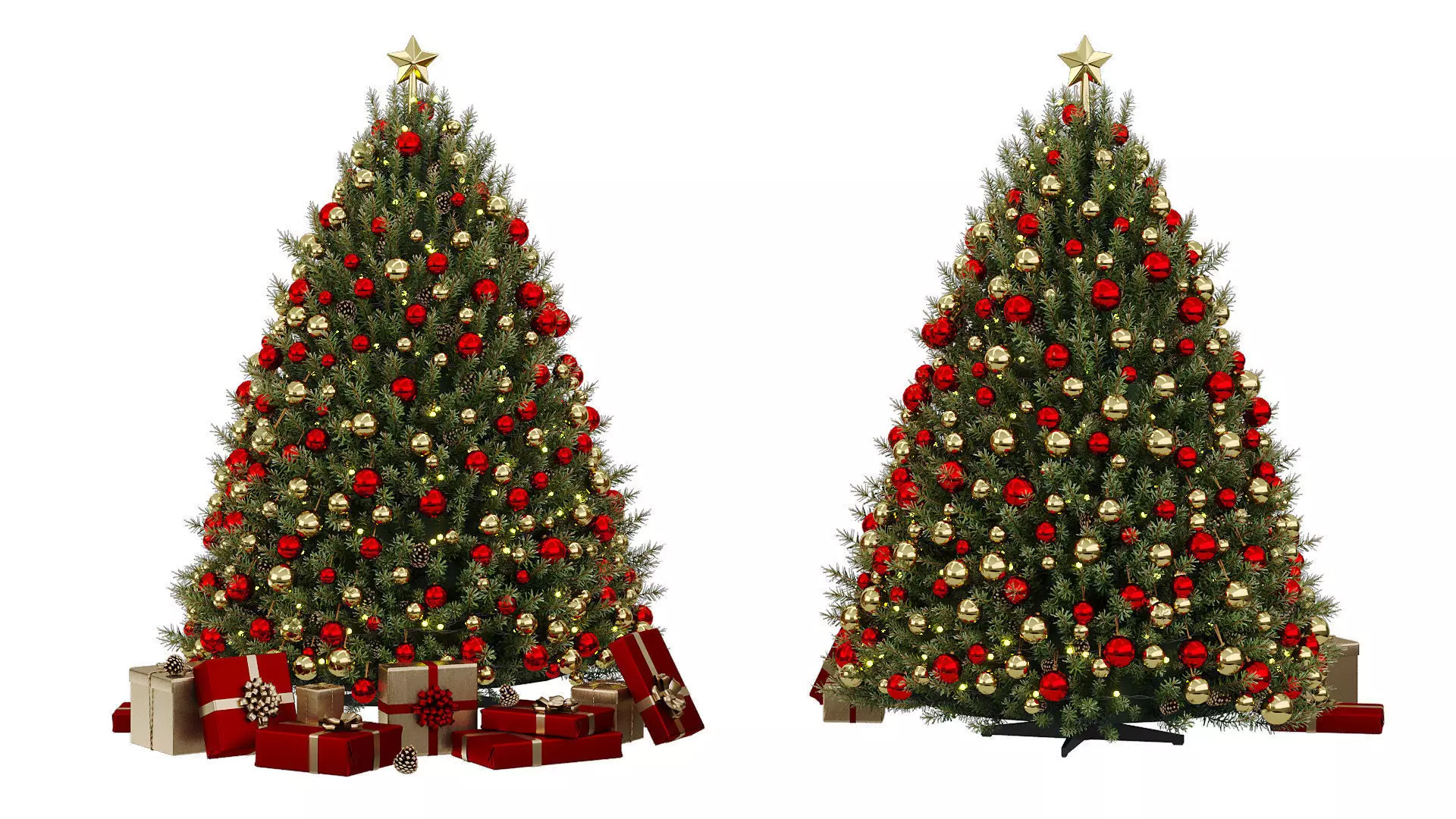 Christmas tree 2 3D model_0