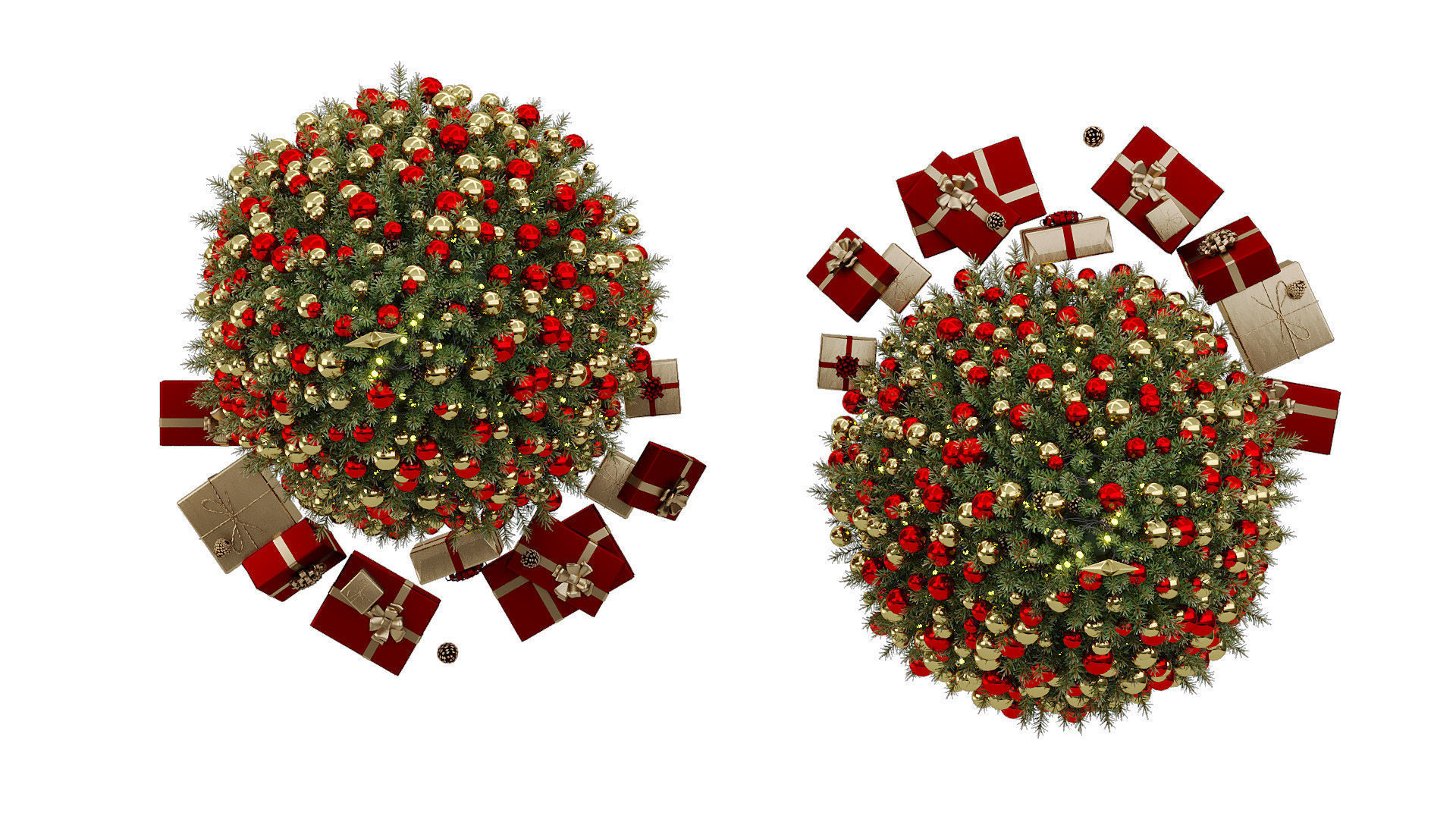 Christmas tree 2 3D model_1