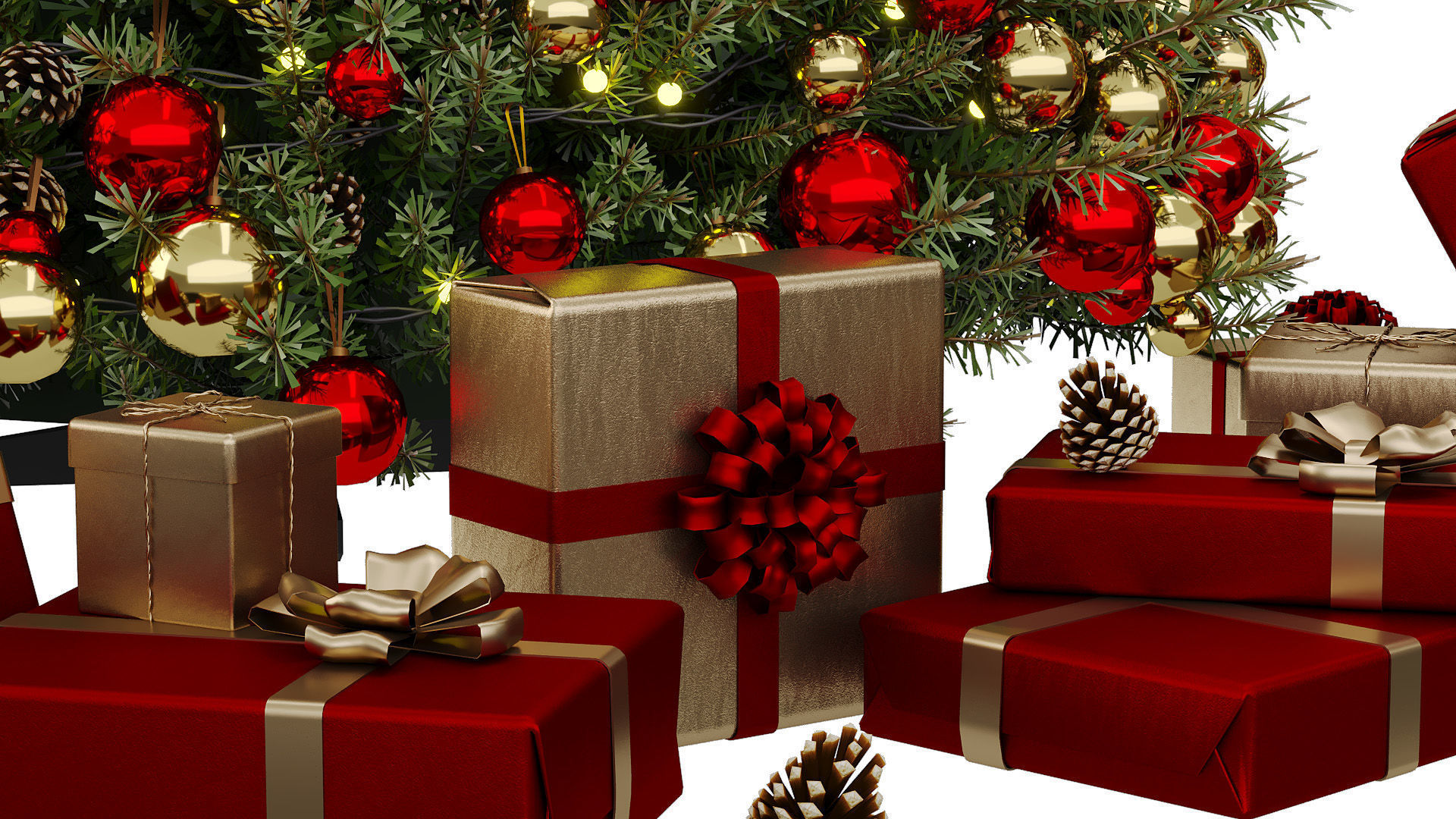 Christmas tree 2 3D model_3