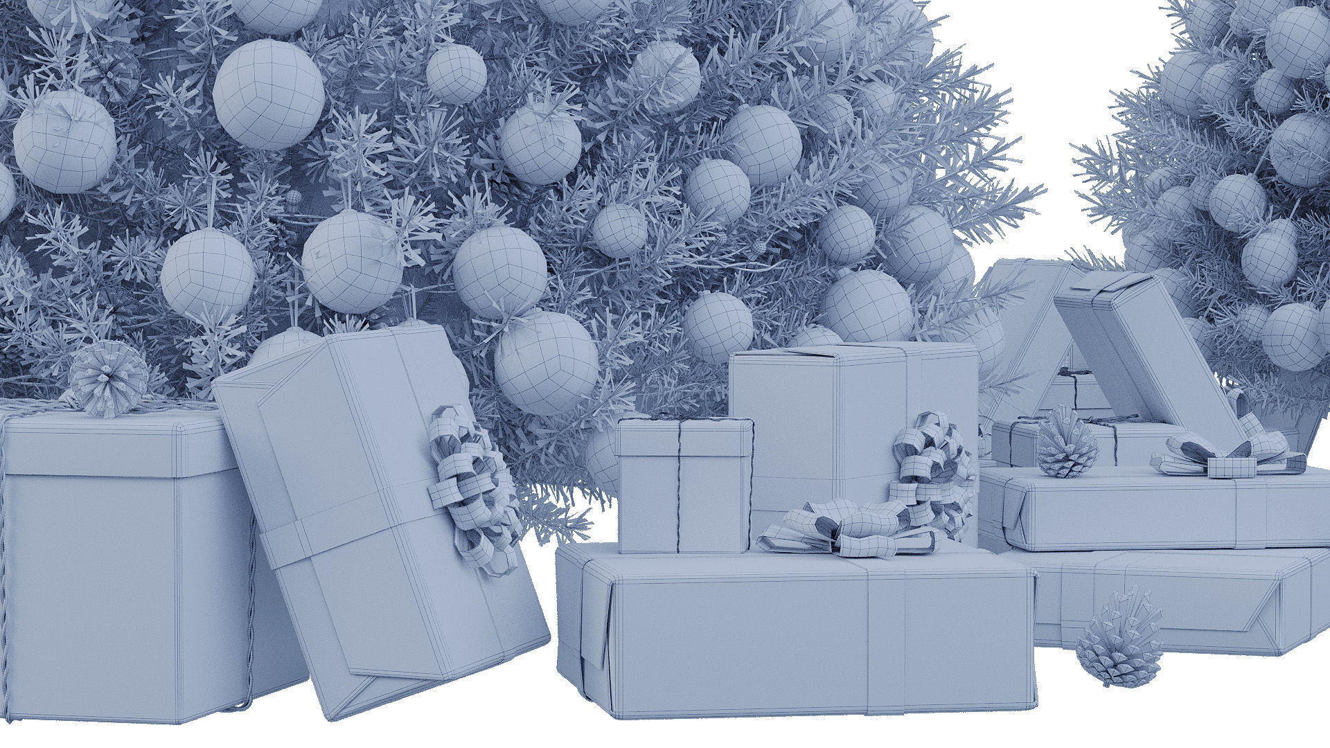 Christmas tree 2 3D model_6