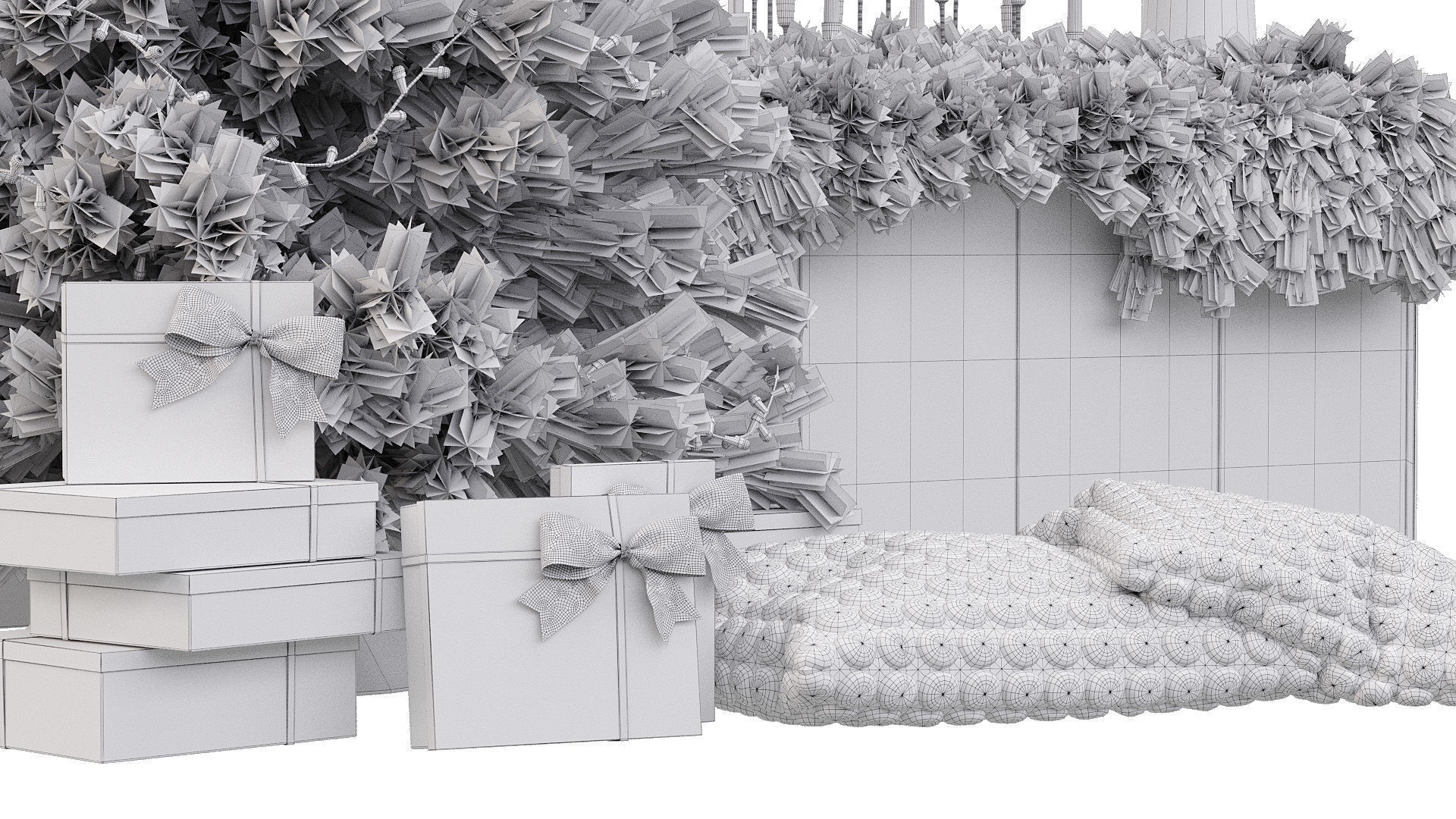 Christmas tree 3 3D model_6