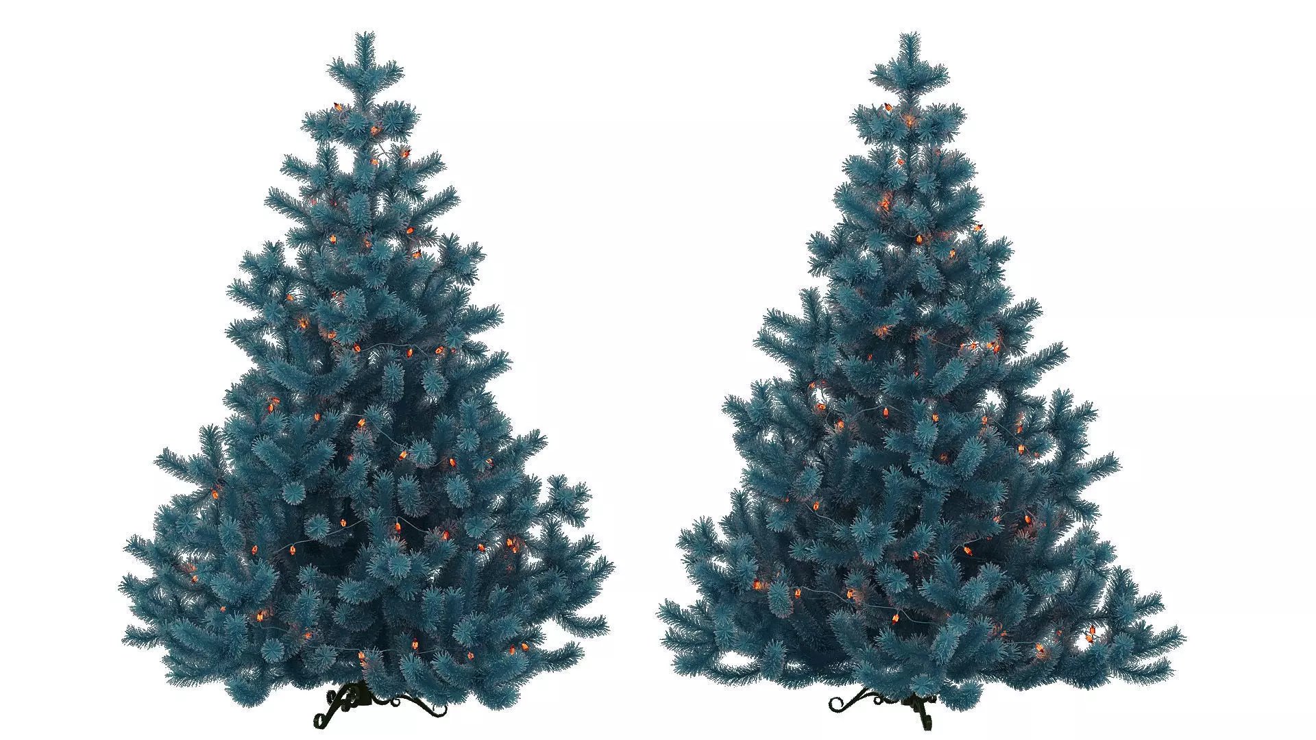 Christmas tree 4 3D model_0