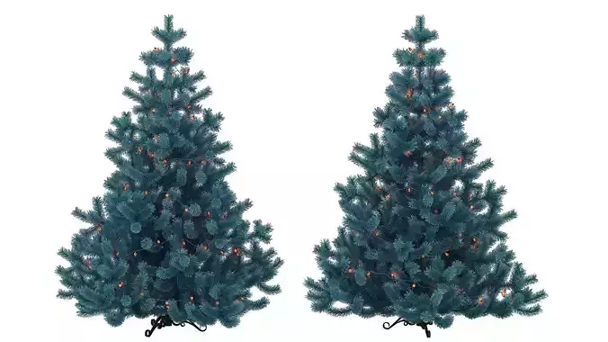 Christmas tree 4 3D model