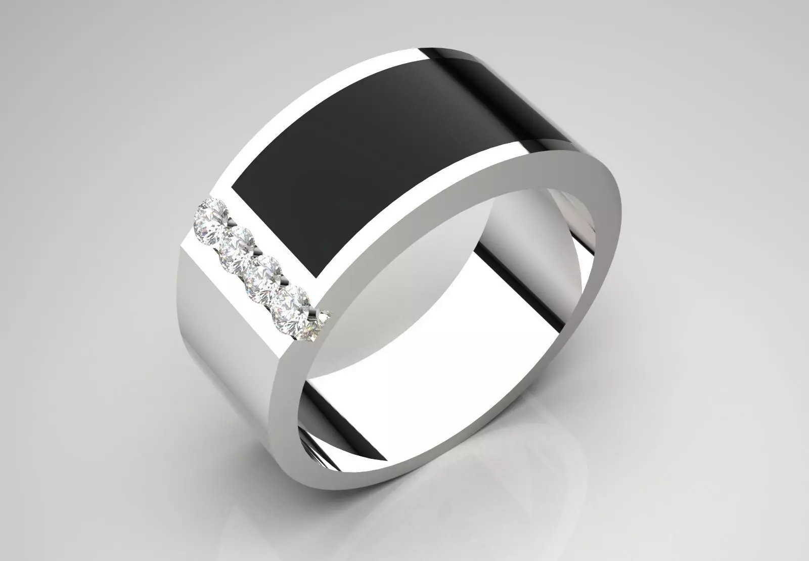 luxury man ring mr0220 3D print model