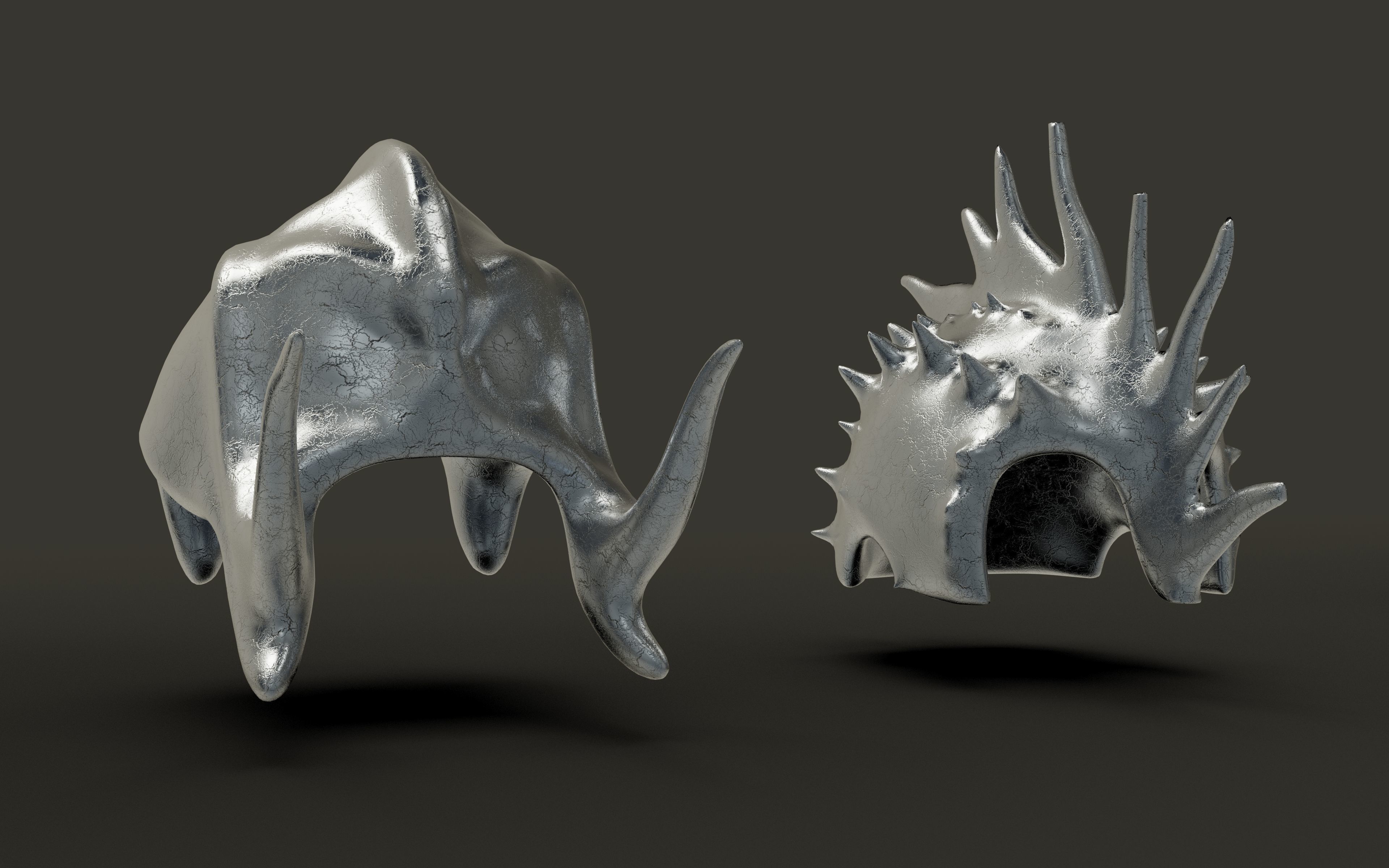 50 Models Of Helmet-Military - Army-Weapons-Vol 03 Low-poly 3D model_4