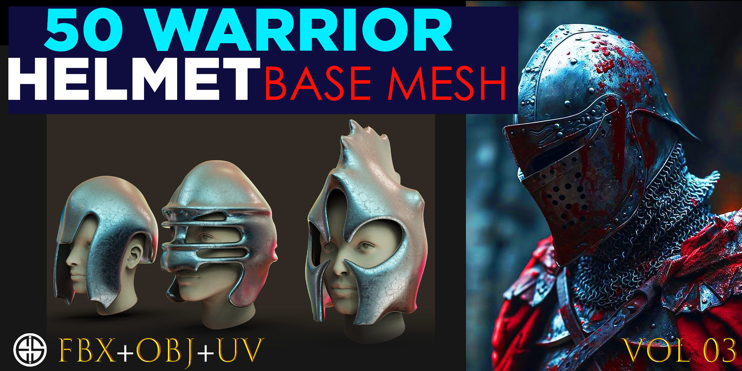 50 Models Of Helmet-Military - Army-Weapons-Vol 03 Low-poly 3D model_14