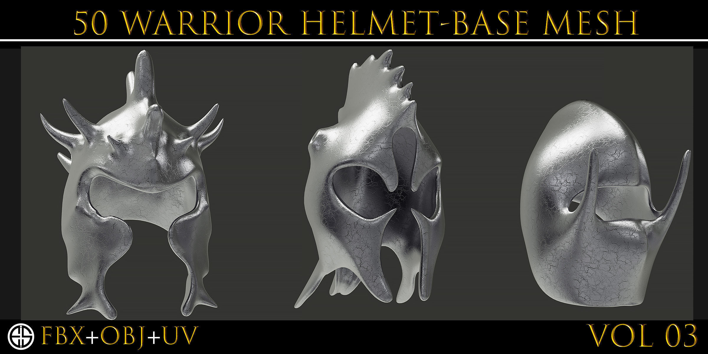 50 Models Of Helmet-Military - Army-Weapons-Vol 03 Low-poly 3D model_19