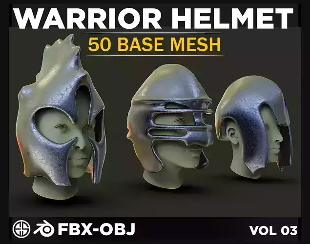 50 Models Of Helmet-Military - Army-Weapons-Vol 03
